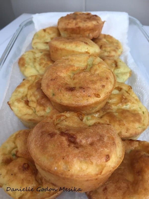 Muffins Aux Cottage Cheese Et Flocons De Brocolis